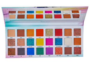 Highly Pigmented Eye Shadow Palette - 24 Colors